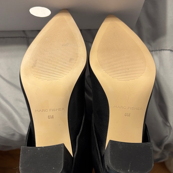 Marc Jacobs Reese Black Boots 6M - Picture 3 of 6